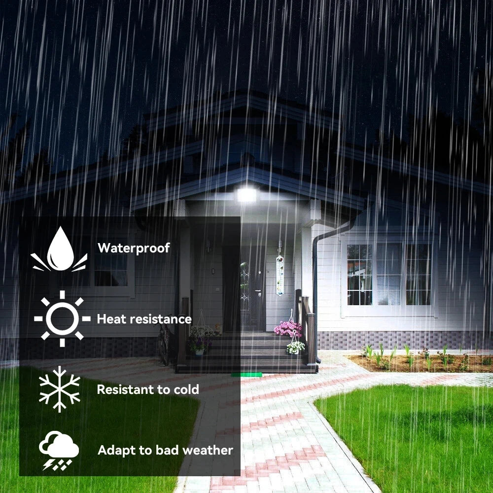 LED PIR Motion Sensor Floodlight Outdoor Wall Light White Light 100W 50W 30W 20W 10W IP66 Waterproof LED Spotlight for Garden