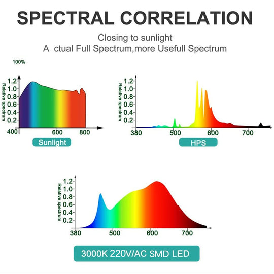 50W 100W 220V Outdoor Led Floodlight Full Spectrum LED Plant Growth Lamp Led Spotlight Projector Streetlight Led Grow Light